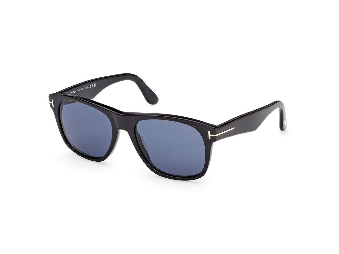 Gafas de sol tom ford ft1284 marlon-02 01v negro square masculino talla 55mm - Vista principal
