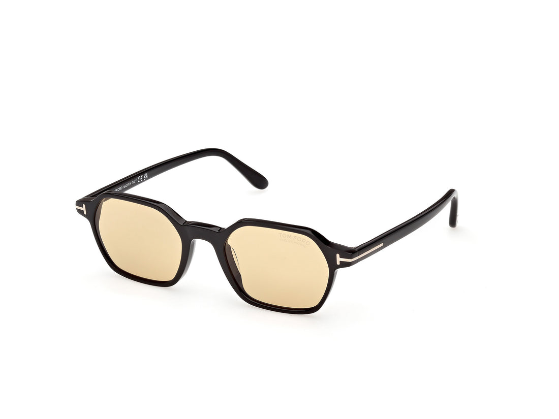 Sonnenbrillen tom ford ft1301 joey-02 01e negro geometric masculino größe 51mm - Hauptansicht