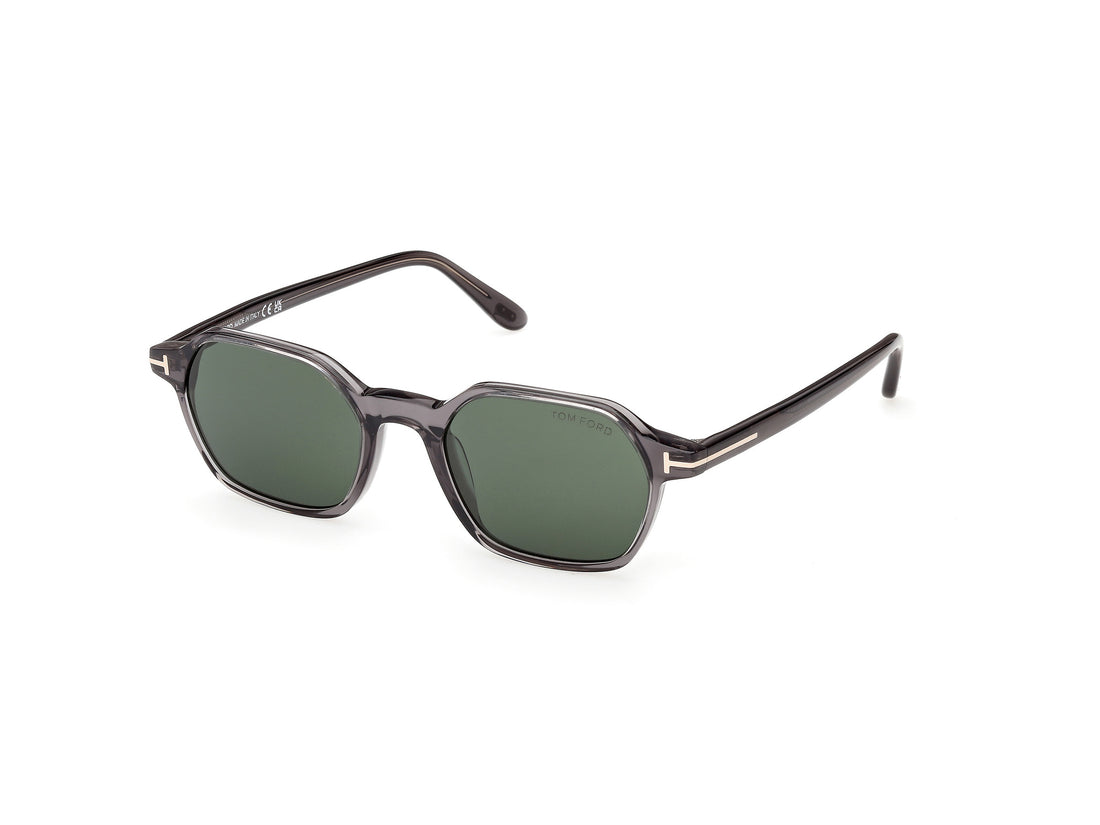 Gafas de sol tom ford ft1301 joey-02 20n gris geometric masculino talla 51mm - Vista principal