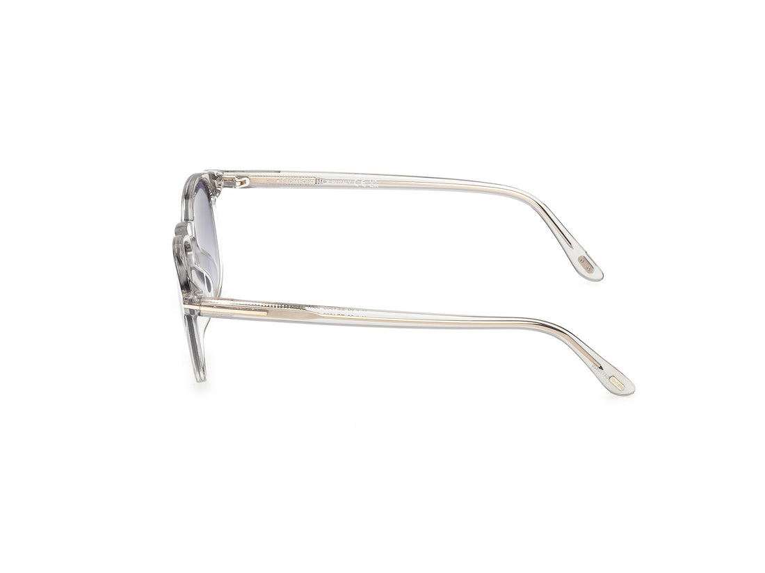 Gafas de sol tom ford ft1302 holt-02 20w gris round masculino talla 50mm - Vista de detalle