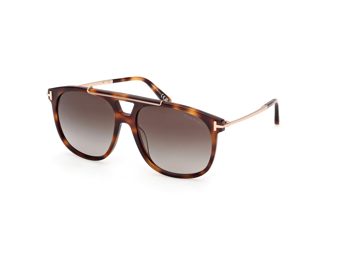 Sonnenbrillen tom ford ft1306 sam-02 53k havana navigator unisex größe 58mm - Hauptansicht