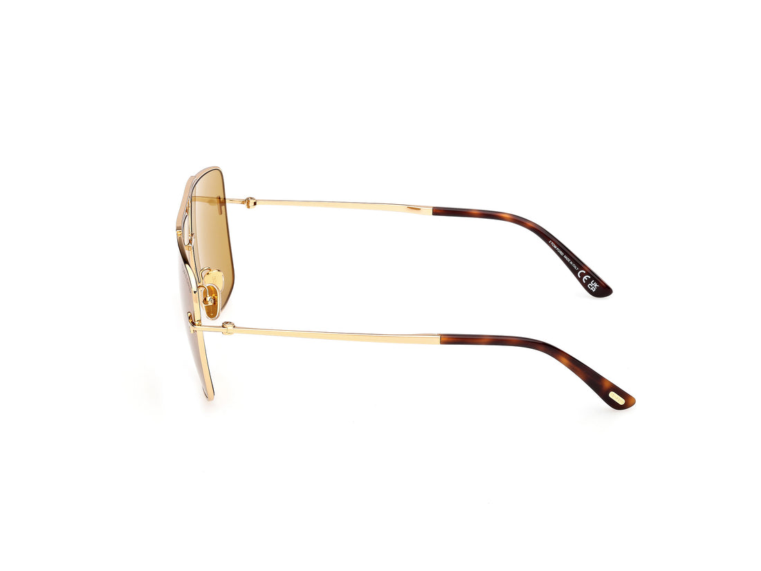 Sonnenbrillen tom ford ft1307 eliott-02 30e dorado navigator unisex größe 59mm - Detailansicht