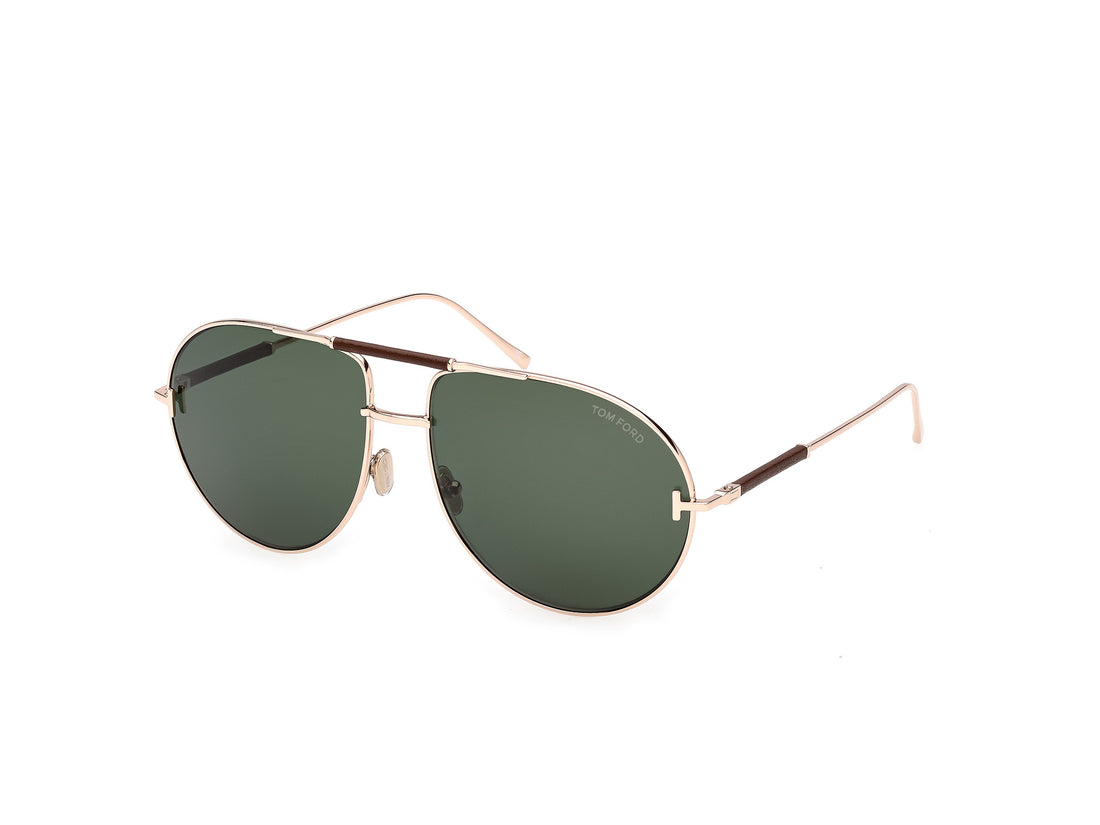 Sonnenbrillen tom ford ft1308 lou-02 28n dorado pilot unisex größe 62mm - Hauptansicht