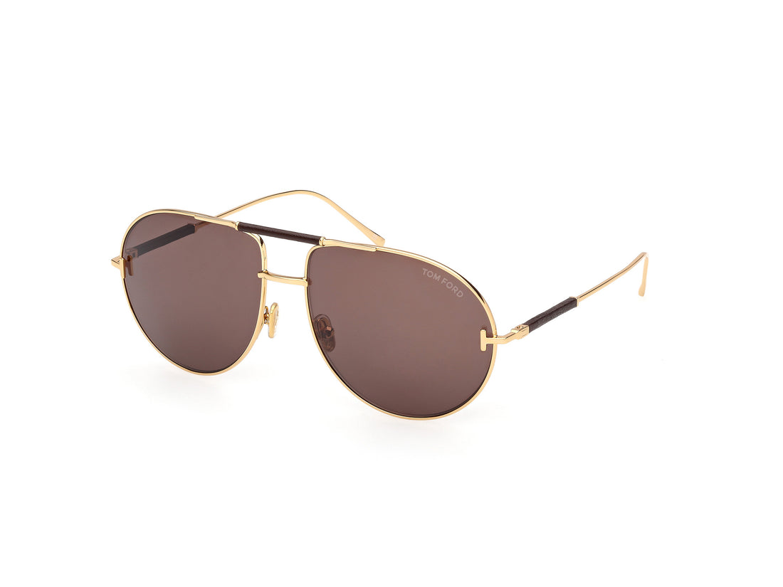 Sonnenbrillen tom ford ft1308 lou-02 30e dorado pilot unisex größe 62mm - Hauptansicht