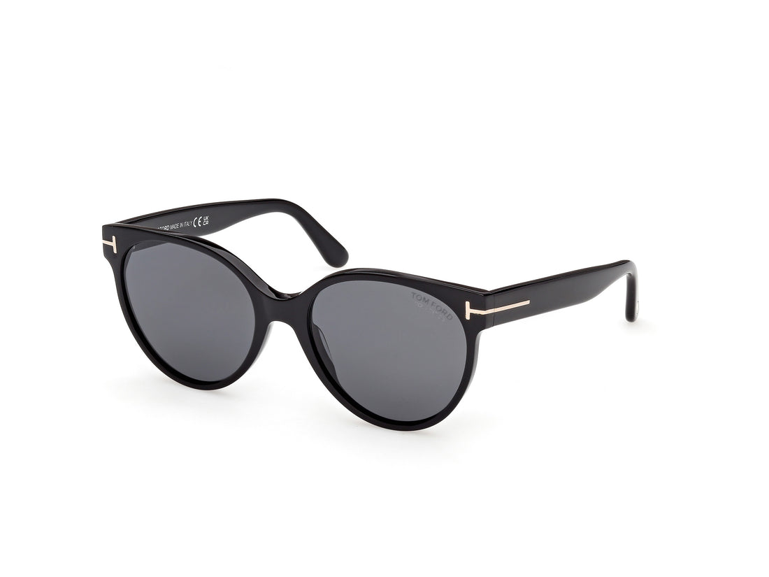 Sonnenbrillen tom ford ft1311 tallulah-02 01d negro round femenino größe 56mm - Hauptansicht