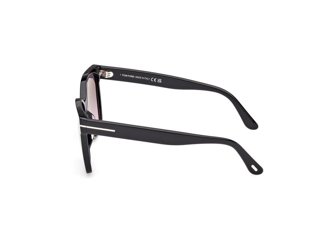 Sonnenbrillen tom ford ft1312 iris-02 01b negro butterfly femenino größe 56mm - Detailansicht