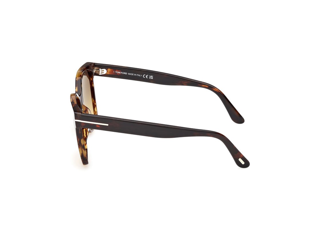 Sonnenbrillen tom ford ft1312 iris-02 55b havana butterfly femenino größe 56mm - Detailansicht