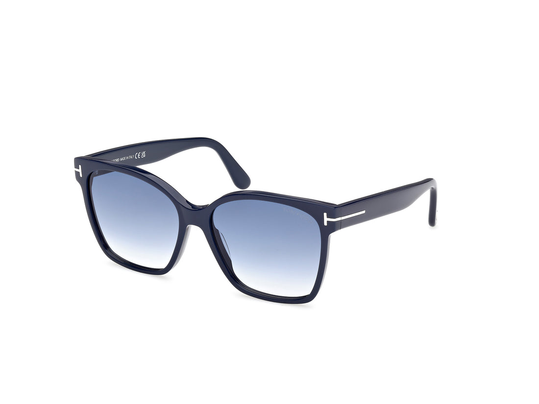 Sonnenbrillen tom ford ft1312 iris-02 90w azul butterfly femenino größe 56mm - Hauptansicht