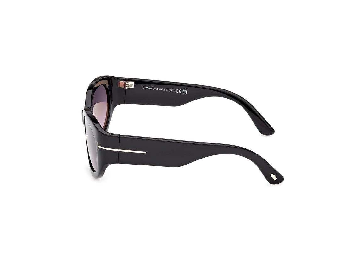 Sonnenbrillen tom ford ft1313 arizona-02 01b negro rectangular femenino größe 53mm - Detailansicht
