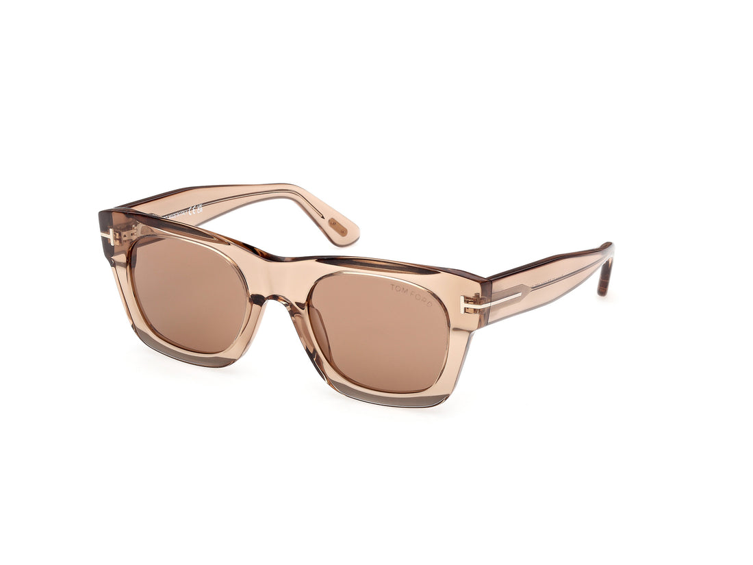 Sonnenbrillen tom ford ft1314 emma-02 45e marron square femenino größe 51mm - Hauptansicht