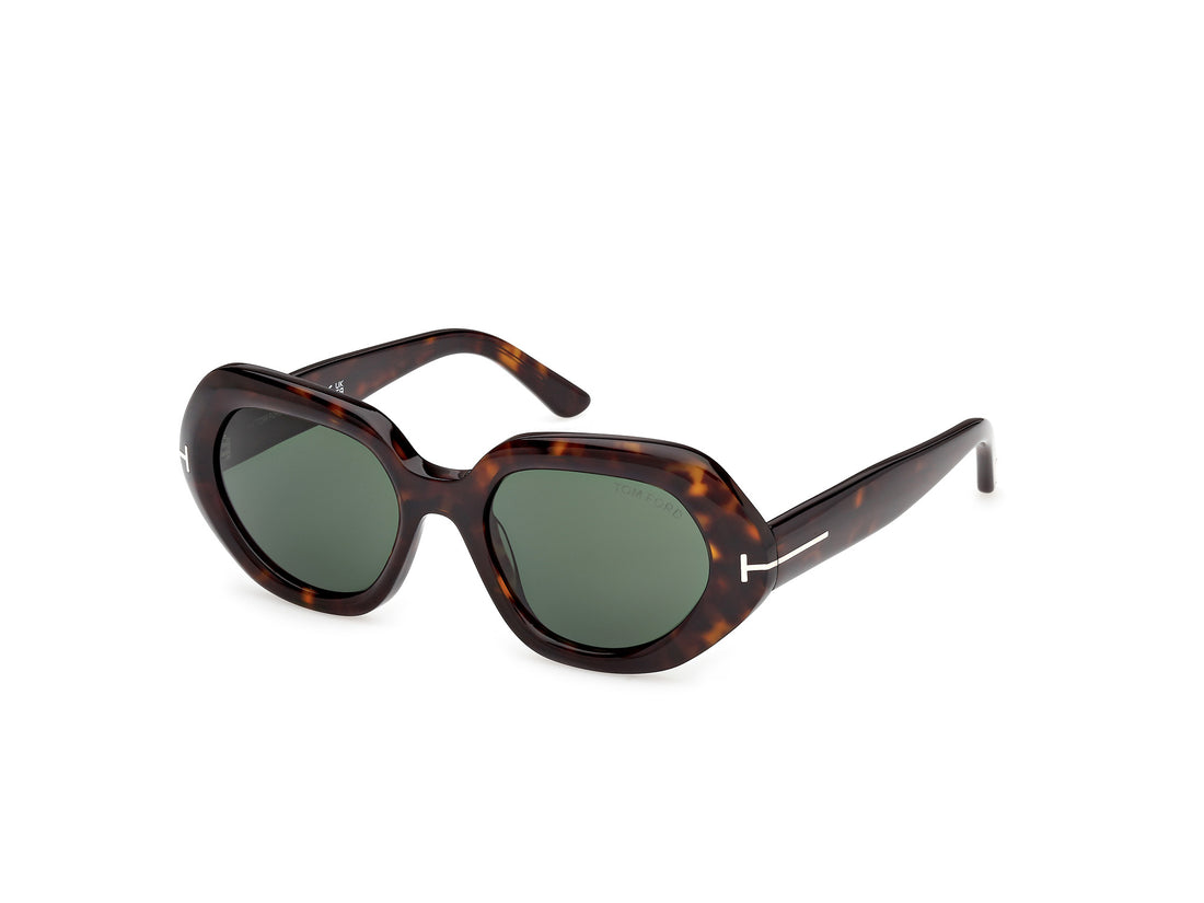 Sonnenbrillen tom ford ft1317 april-02 52n havana geometric femenino größe 51mm - Hauptansicht