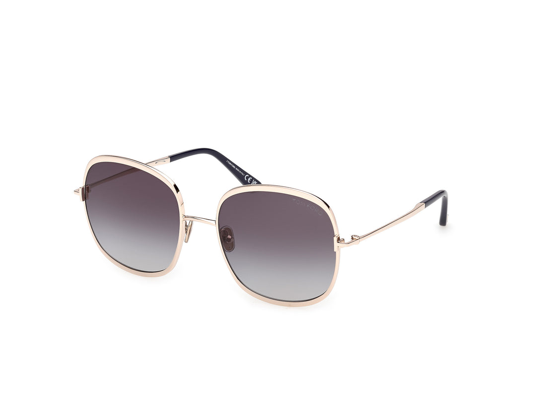 Sonnenbrillen tom ford ft1320 sofia-02 28w dorado round femenino größe 57mm - Hauptansicht