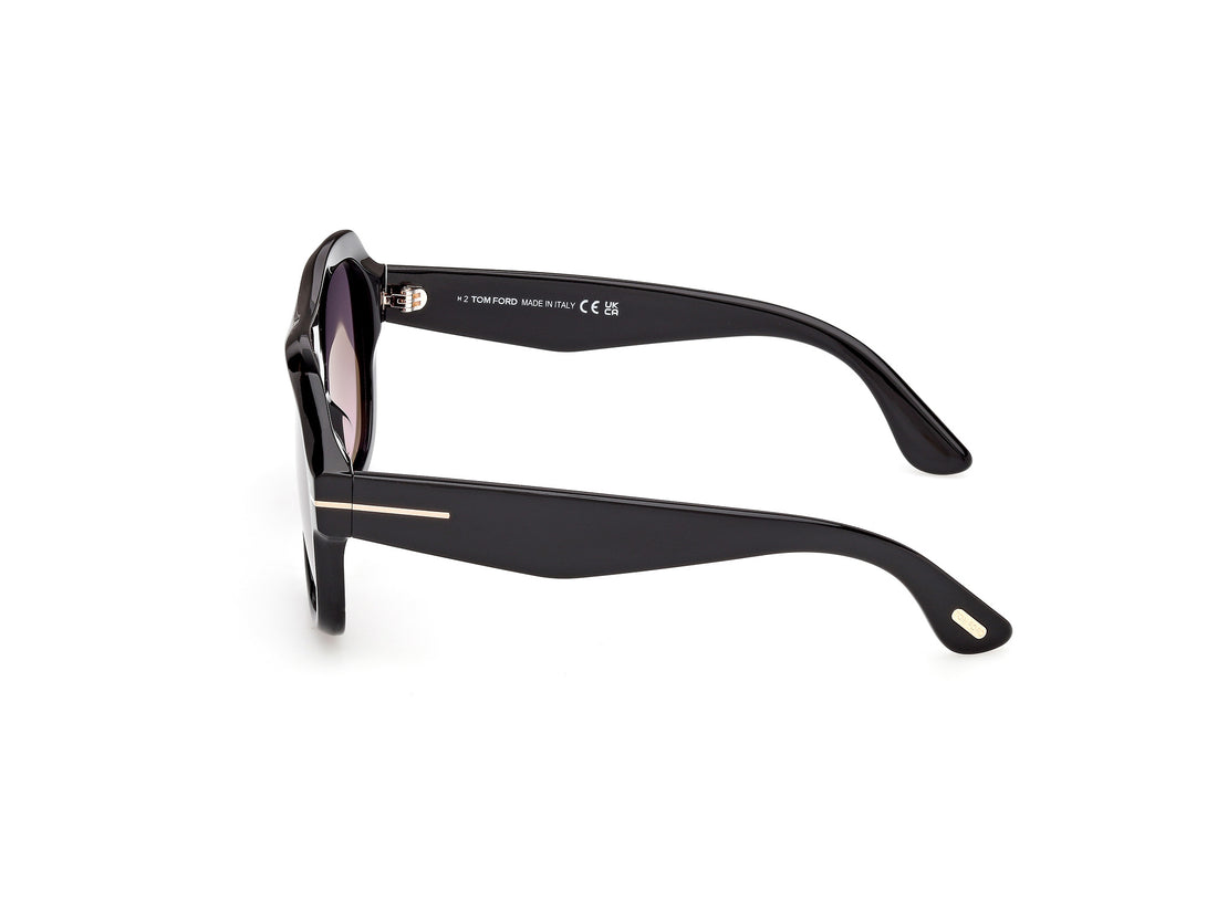 Gafas de sol tom ford ft1324 rhonda-02 01b negro pilot femenino talla 56mm - Vista de detalle