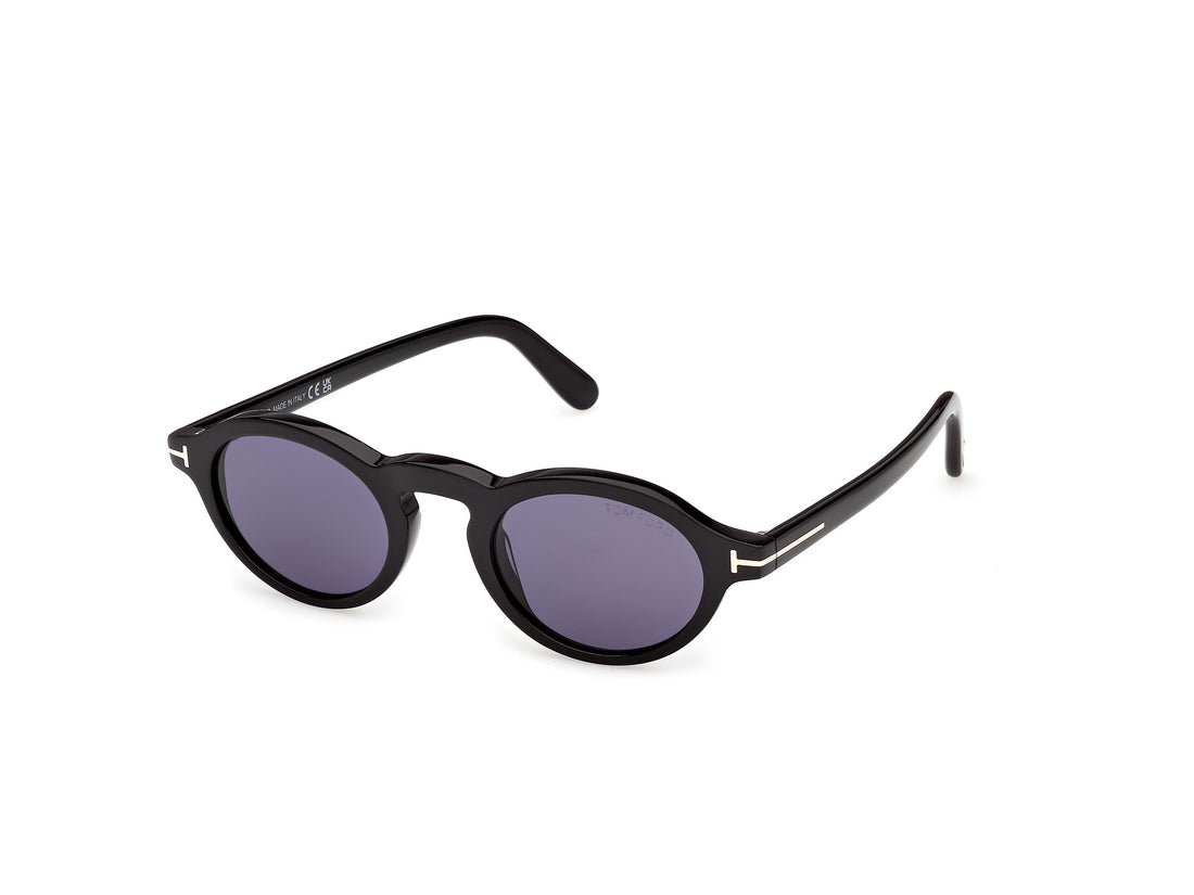 Sonnenbrillen tom ford ft1332 aristotele-02 01v negro oval masculino größe 48mm - Hauptansicht