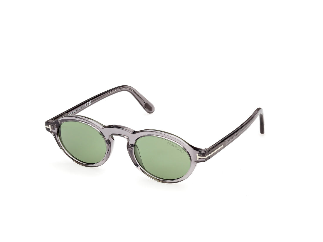 Gafas de sol tom ford ft1332 aristotele-02 20n gris oval masculino talla 48mm - Vista principal