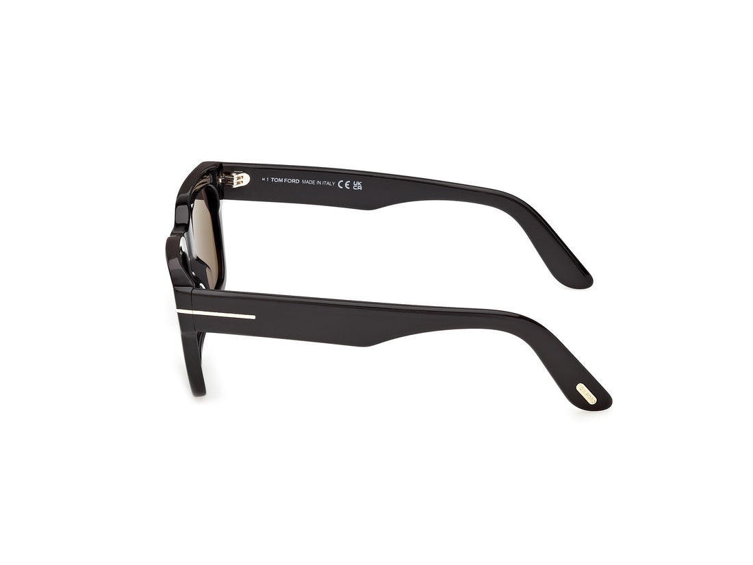 Sonnenbrillen tom ford ft1333 andy-02 01a negro square masculino größe 55mm - Detailansicht