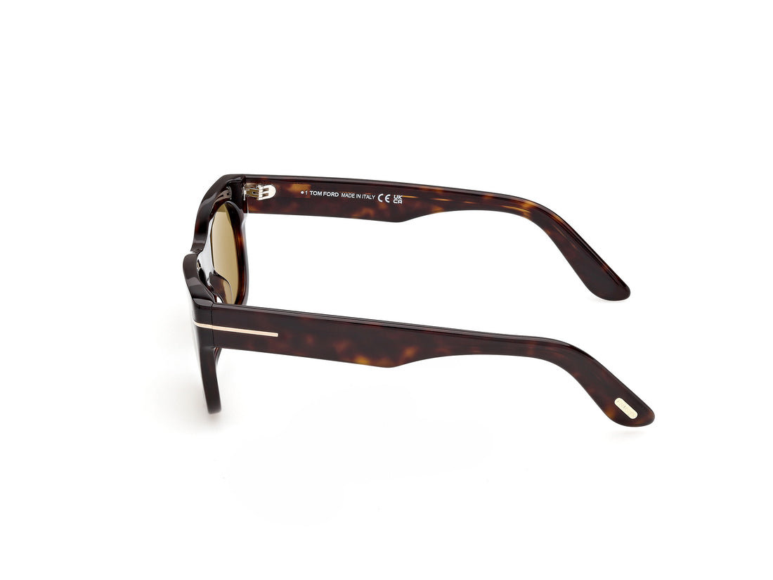 Sonnenbrillen tom ford ft1334 marshall-02 52n havana rectangular masculino größe 54mm - Detailansicht