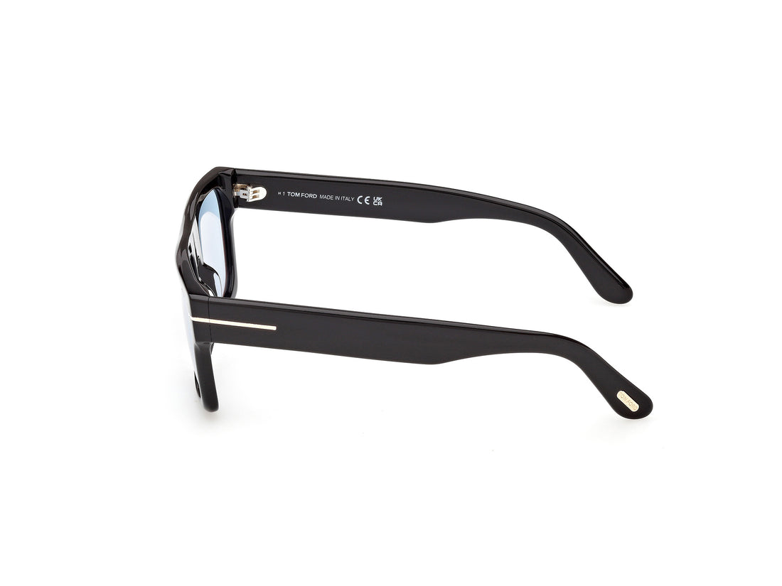 Occhiali da sole tom ford ft1337 cyrus-02 01v negro square masculino taglia 53mm - Vista dettagliata