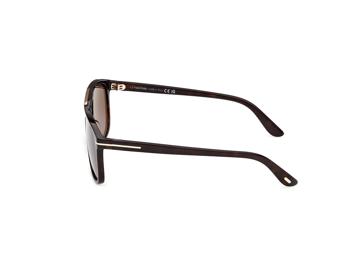 Sonnenbrillen tom ford ft1338 brianna-02 52k havana navigator femenino größe 58mm - Detailansicht