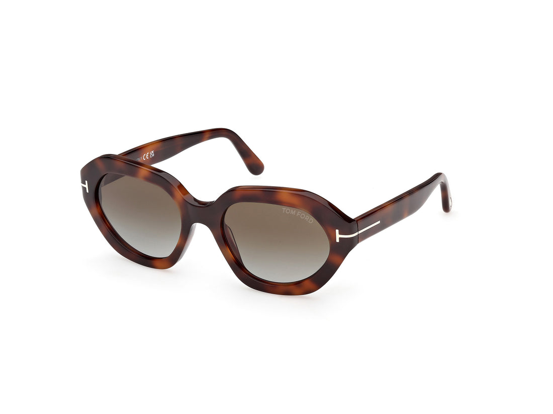 Occhiali da sole tom ford ft1341 meryl-02 53p havana geometric femenino taglia 53mm - Vista principale