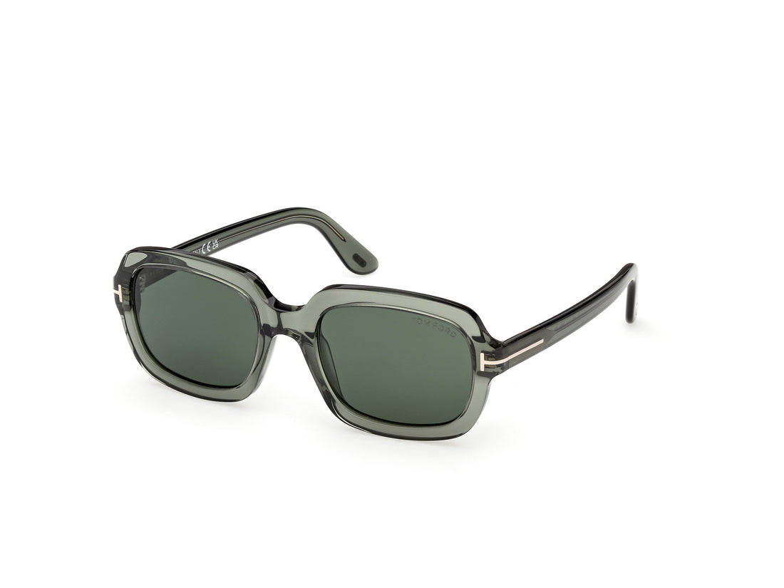 Sonnenbrillen tom ford ft1342 lana-02 96n verde rectangular femenino größe 53mm - Hauptansicht