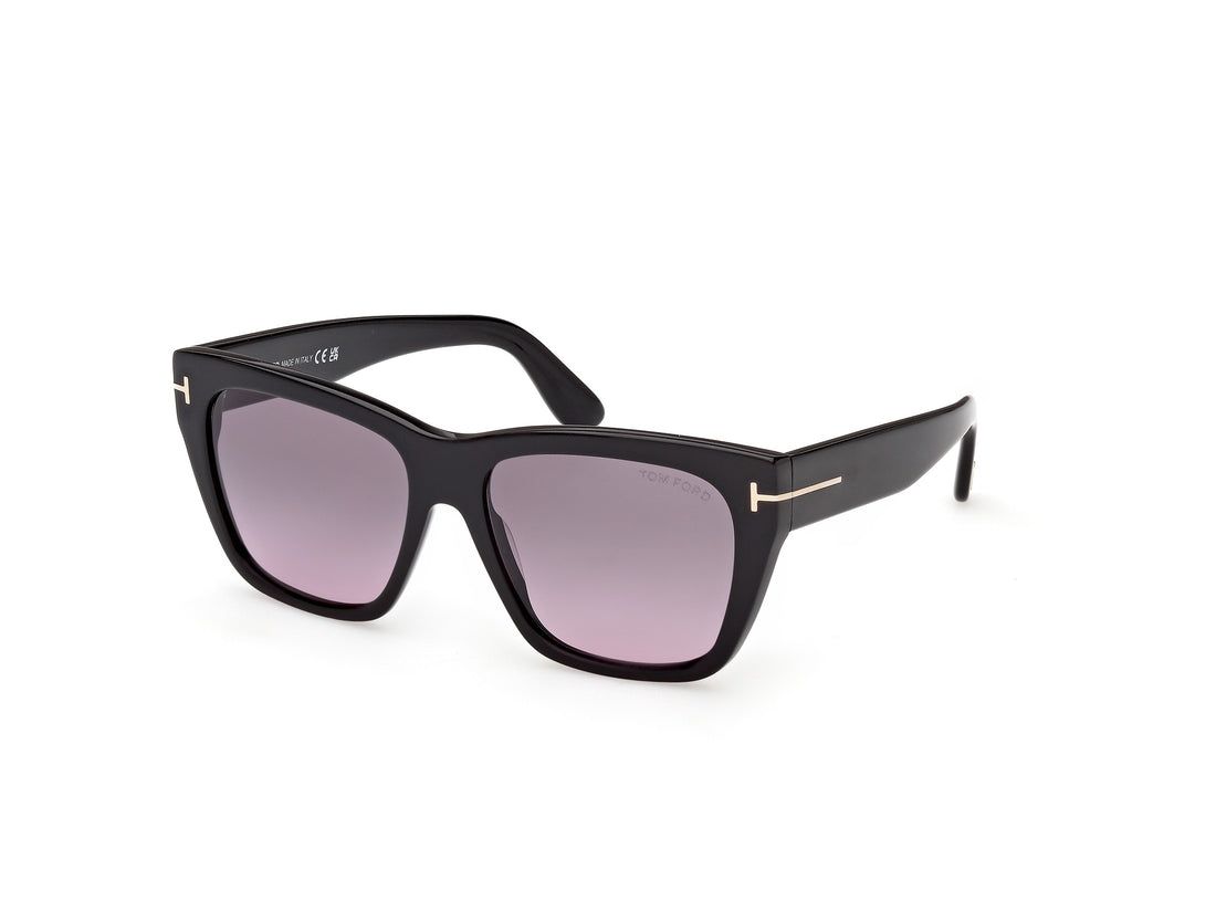 Sonnenbrillen tom ford ft1343 flynn-02 01b negro butterfly femenino größe 55mm - Hauptansicht