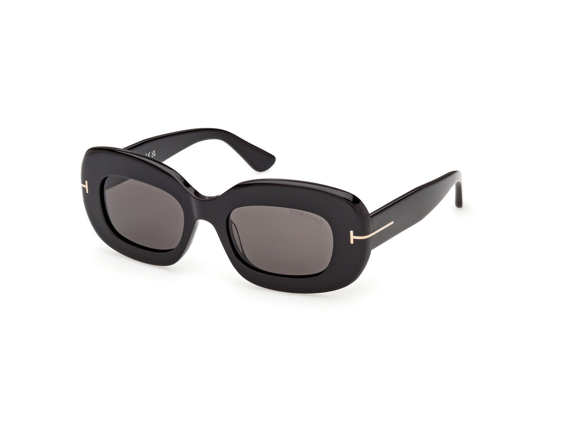 Sonnenbrillen tom ford ft1345 islay-02 01a negro rectangular femenino größe 50mm - Hauptansicht