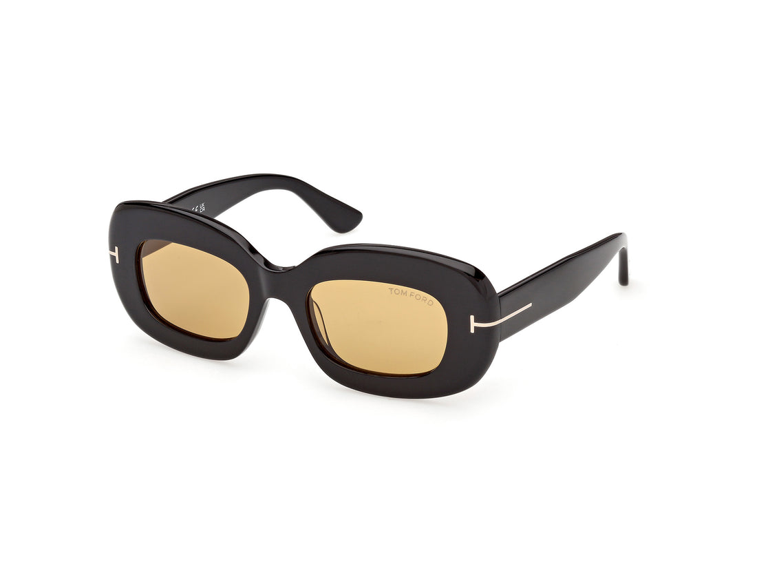 Óculos de sol tom ford ft1345 islay-02 01e negro rectangular femenino tamanho 50mm - Vista principal