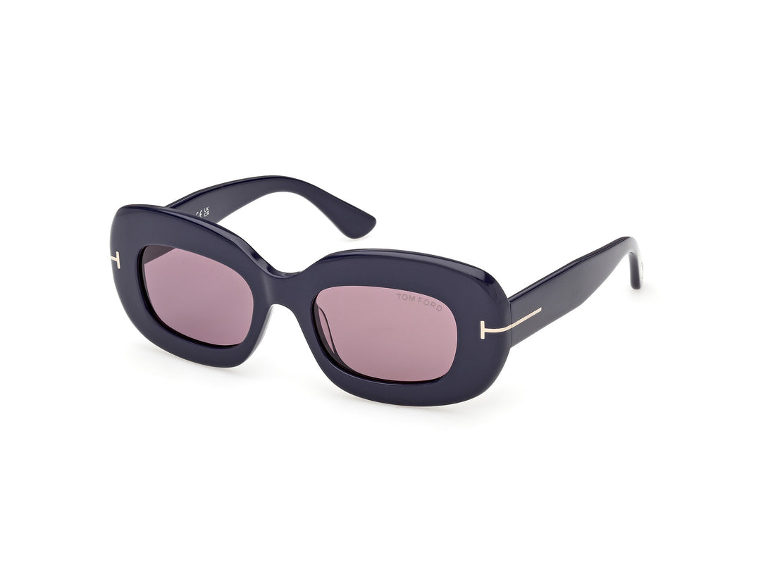 Óculos de sol tom ford ft1345 islay-02 90y azul rectangular femenino tamanho 50mm - Vista principal