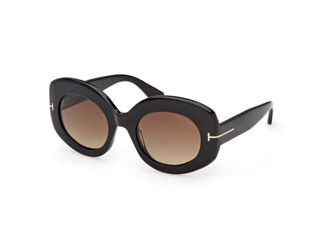 Gafas de sol tom ford ft1346 claudette-02 01f negro round femenino talla 51mm - Vista principal