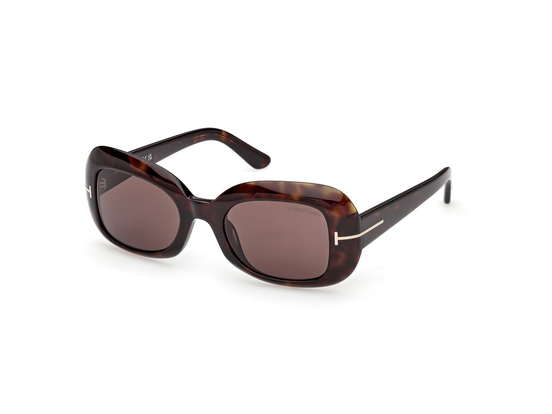 Gafas de sol tom ford ft1347 paloma-02 52e havana rectangular femenino talla 51mm - Vista principal