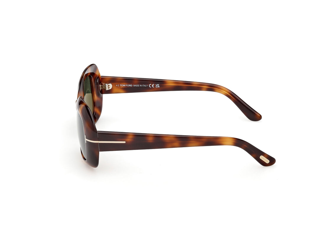 Sonnenbrillen tom ford ft1347 paloma-02 53n havana rectangular femenino größe 51mm - Detailansicht