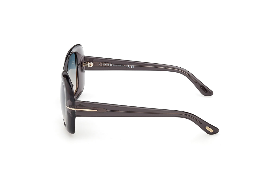 Gafas de sol tom ford ft1348 sandra-02 20p gris square femenino talla 52mm - Vista de detalle