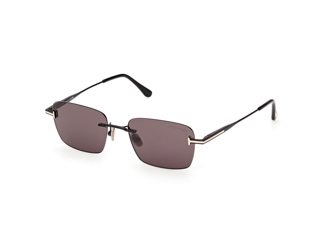 Sonnenbrillen tom ford ft1354 jake-02 01a negro rectangular unisex größe 54mm - Hauptansicht