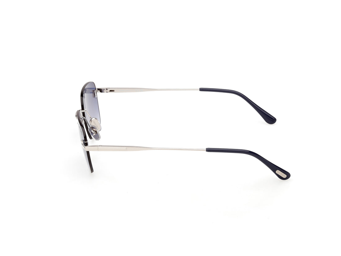Sonnenbrillen tom ford ft1354 jake-02 16w plateado rectangular unisex größe 54mm - Detailansicht
