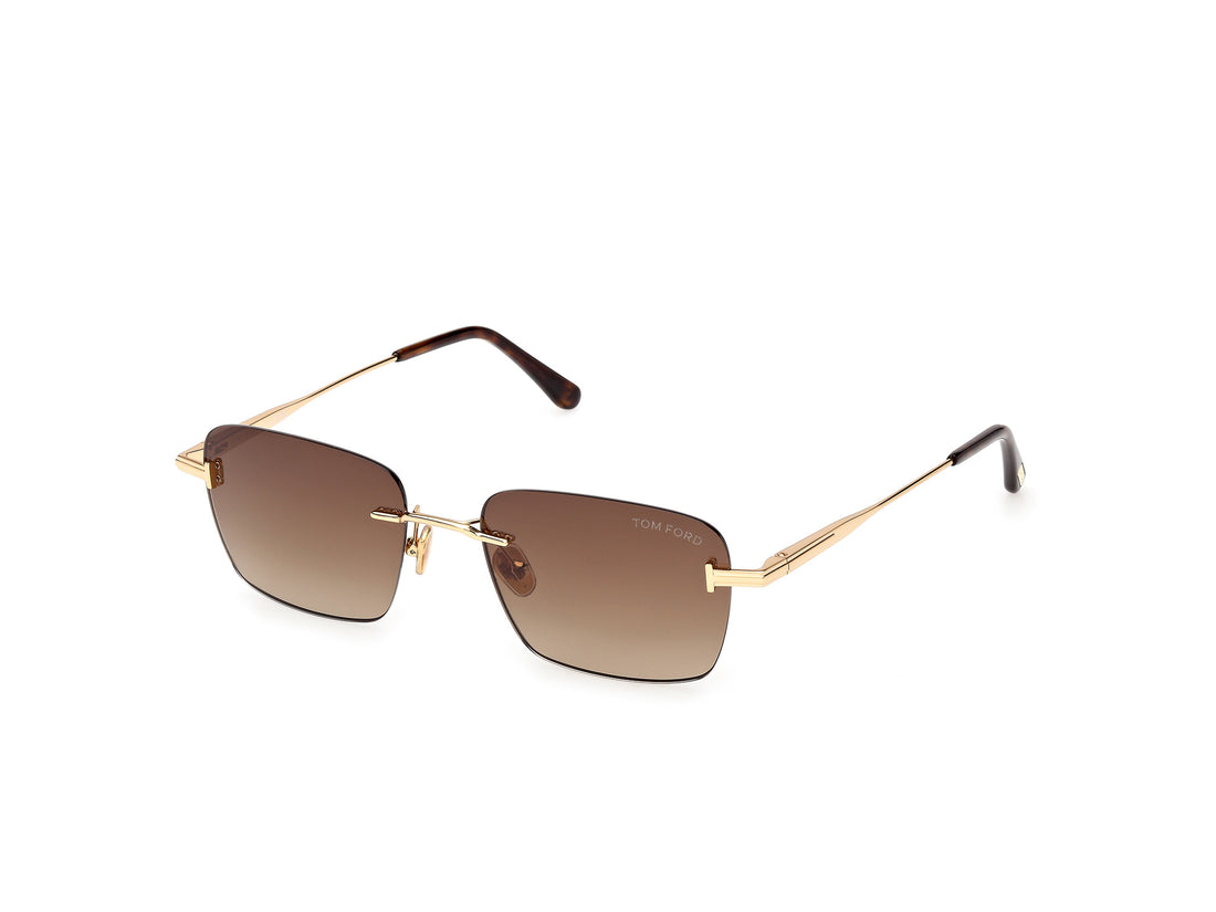 Sonnenbrillen tom ford ft1354 jake-02 30f dorado rectangular unisex größe 54mm - Hauptansicht