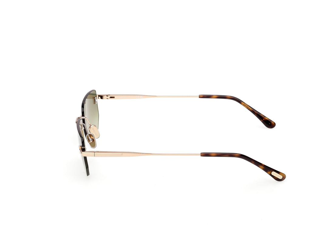 Sonnenbrillen tom ford ft1355 ethan-02 28p dorado geometric unisex größe 53mm - Detailansicht