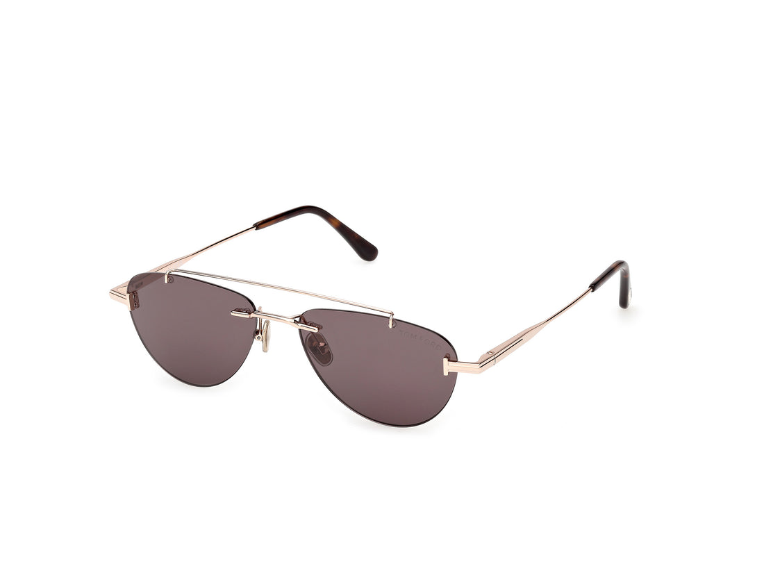 Gafas de sol tom ford ft1356 astor-02 28a dorado pilot unisex talla 55mm - Vista principal