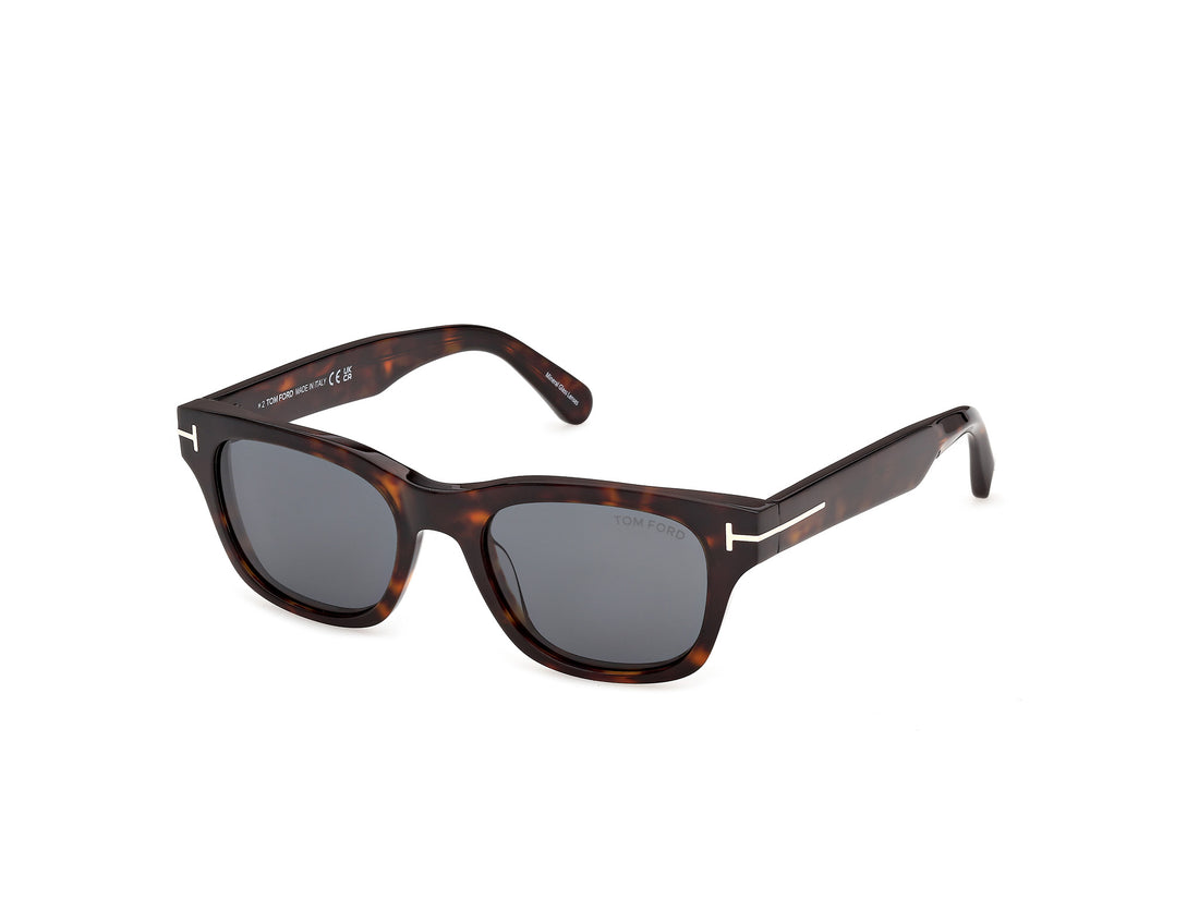 Gafas de sol tom ford ft1357 caleb-02 52a havana square masculino talla 50mm - Vista principal