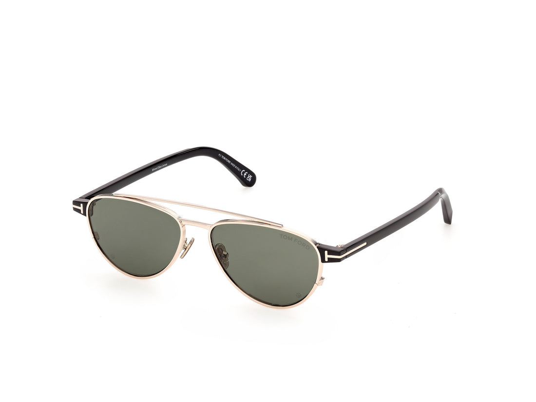 Gafas de sol tom ford ft1361 anthony-02 28n dorado pilot masculino talla 55mm - Vista principal