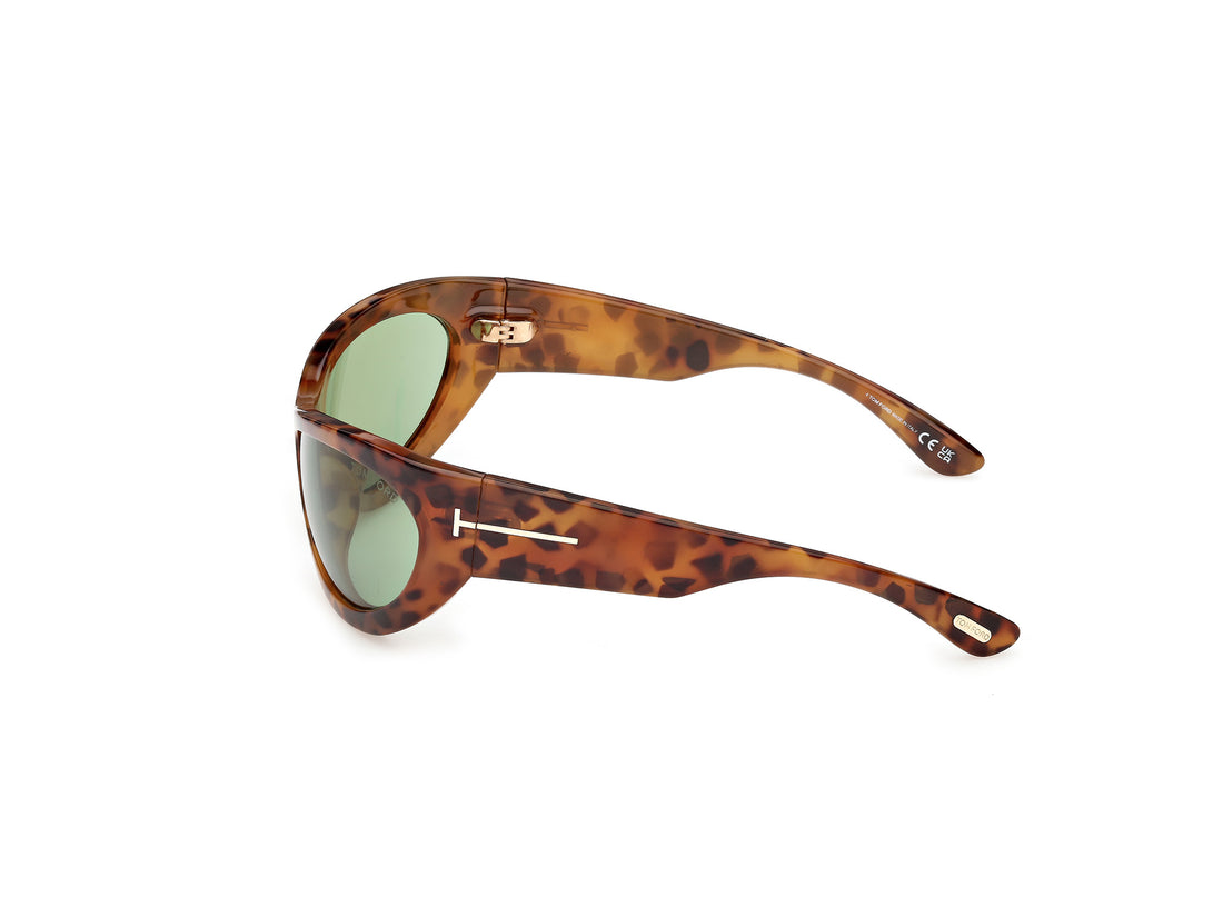 Sonnenbrillen tom ford ft1365 leona-02 55n havana cat eye femenino größe 62mm - Detailansicht