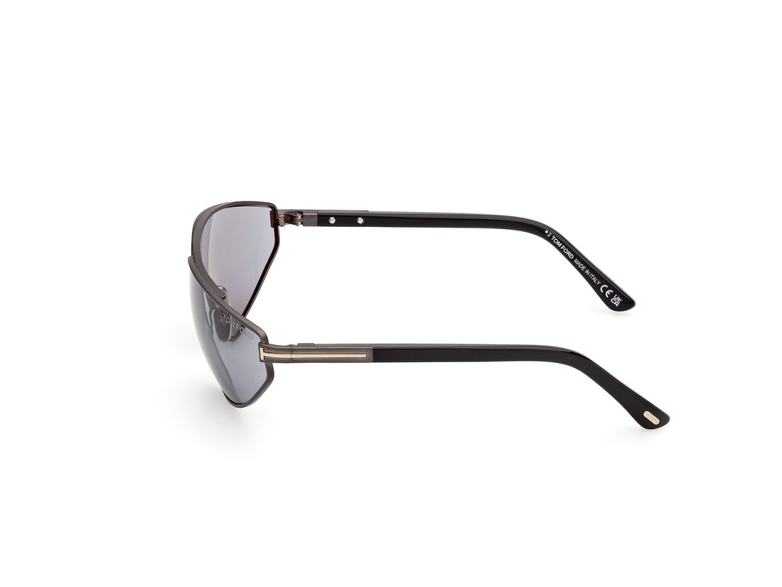 Sonnenbrillen tom ford ft1399 parker-02 13a plateado pilot unisex größe 64mm - Detailansicht