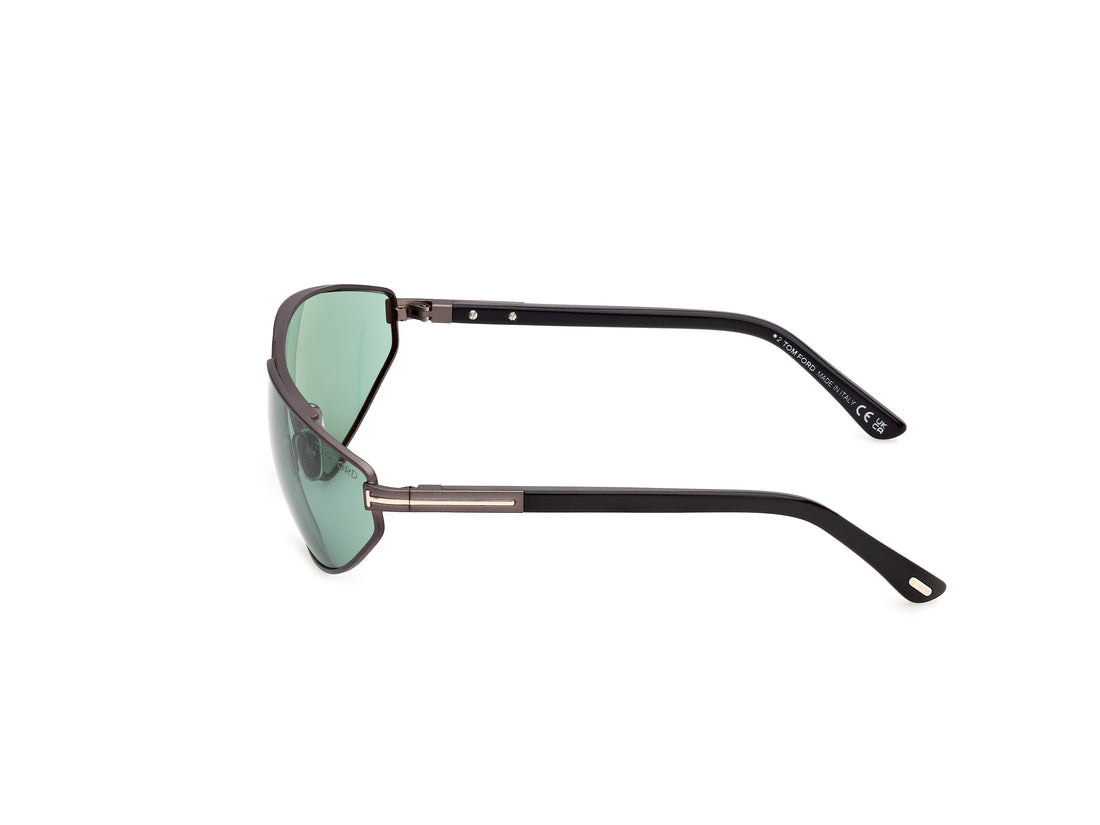 Gafas de sol tom ford ft1399 parker-02 13n plateado pilot unisex talla 64mm - Vista de detalle