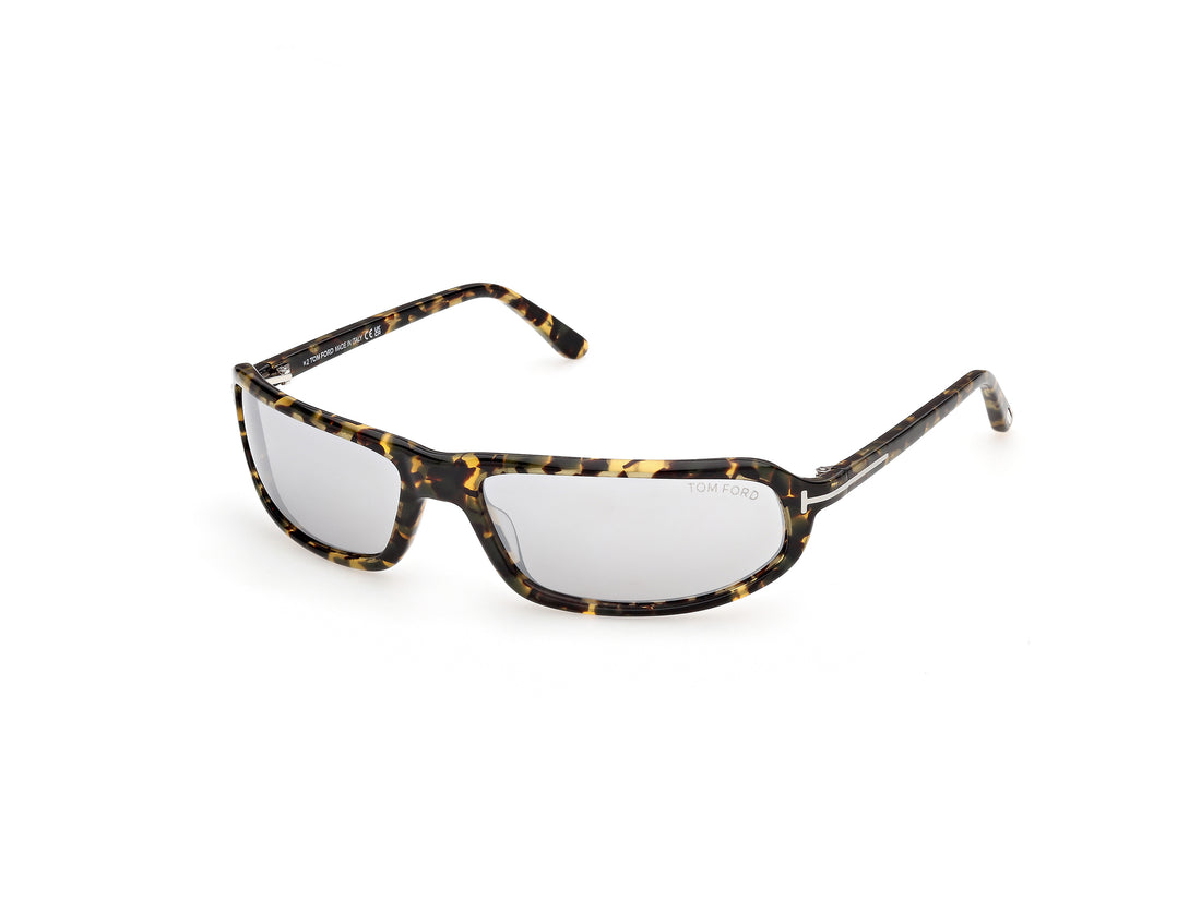 Gafas de sol tom ford ft1400 addison-02 55c havana rectangular unisex talla 64mm - Vista principal