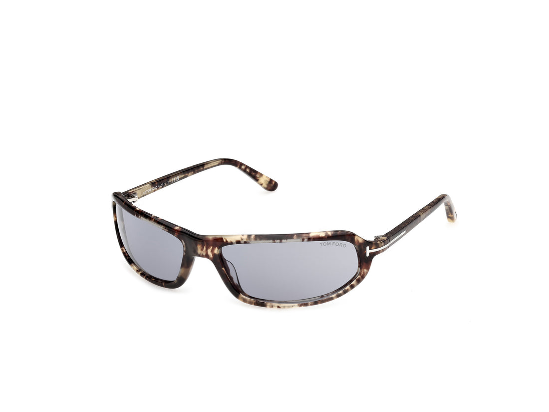 Gafas de sol tom ford ft1400 addison-02 56a havana rectangular unisex talla 64mm - Vista principal