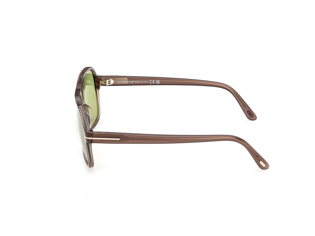 Solbriller tom ford ft1406 madison-02 48n marron navigator masculino størrelse 60mm - Detaljeret visning