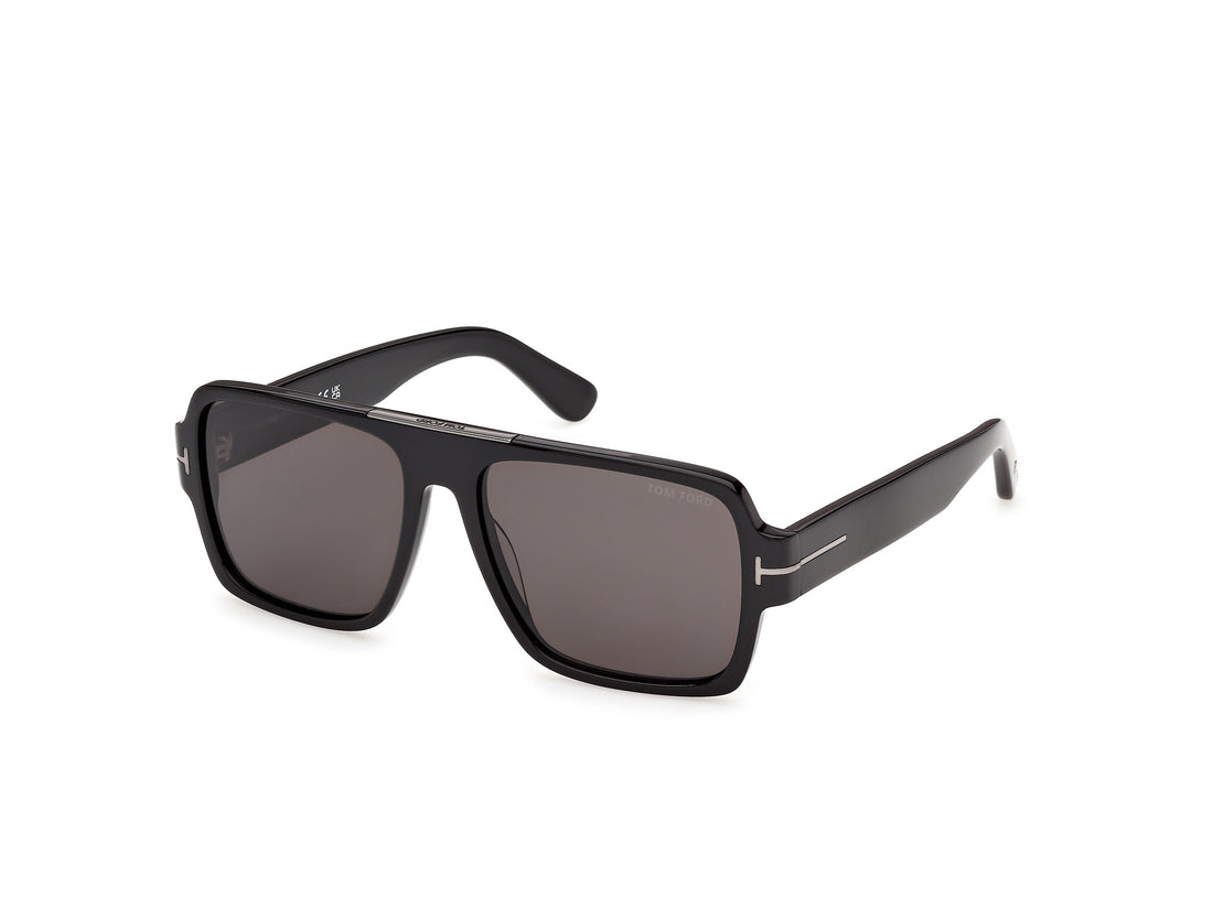 Solbriller tom ford ft1408-n sean-02 01a negro navigator masculino størrelse 57mm - Hovedvisning