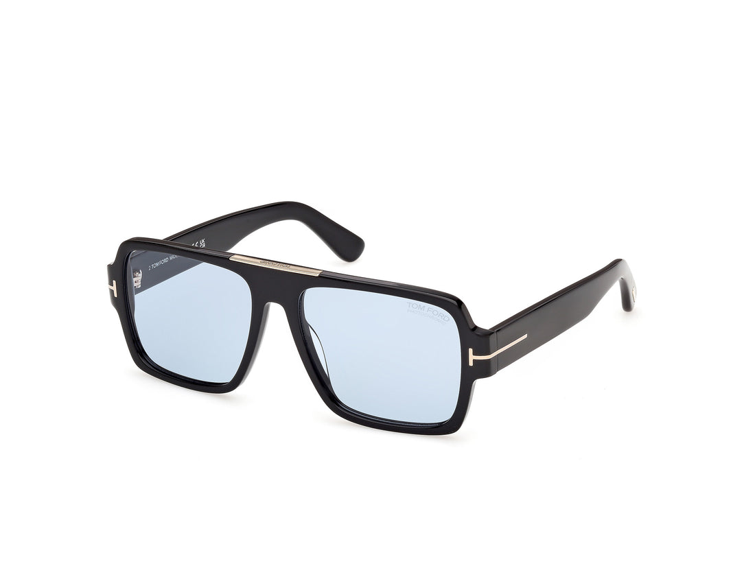 Solbriller tom ford ft1408 sean-02 01v negro navigator masculino størrelse 57mm - Hovedvisning