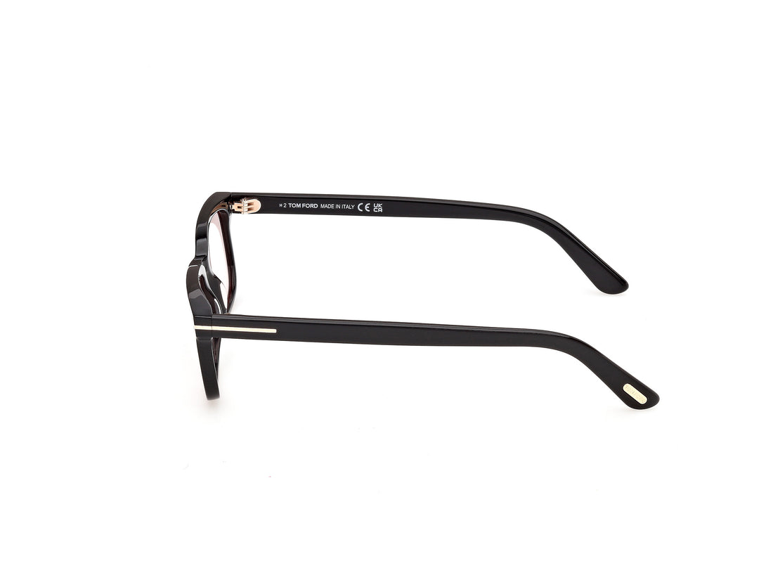 Solbriller tom ford ft1480 scout-02 01s negro rectangular unisex størrelse 52mm - Detaljeret visning
