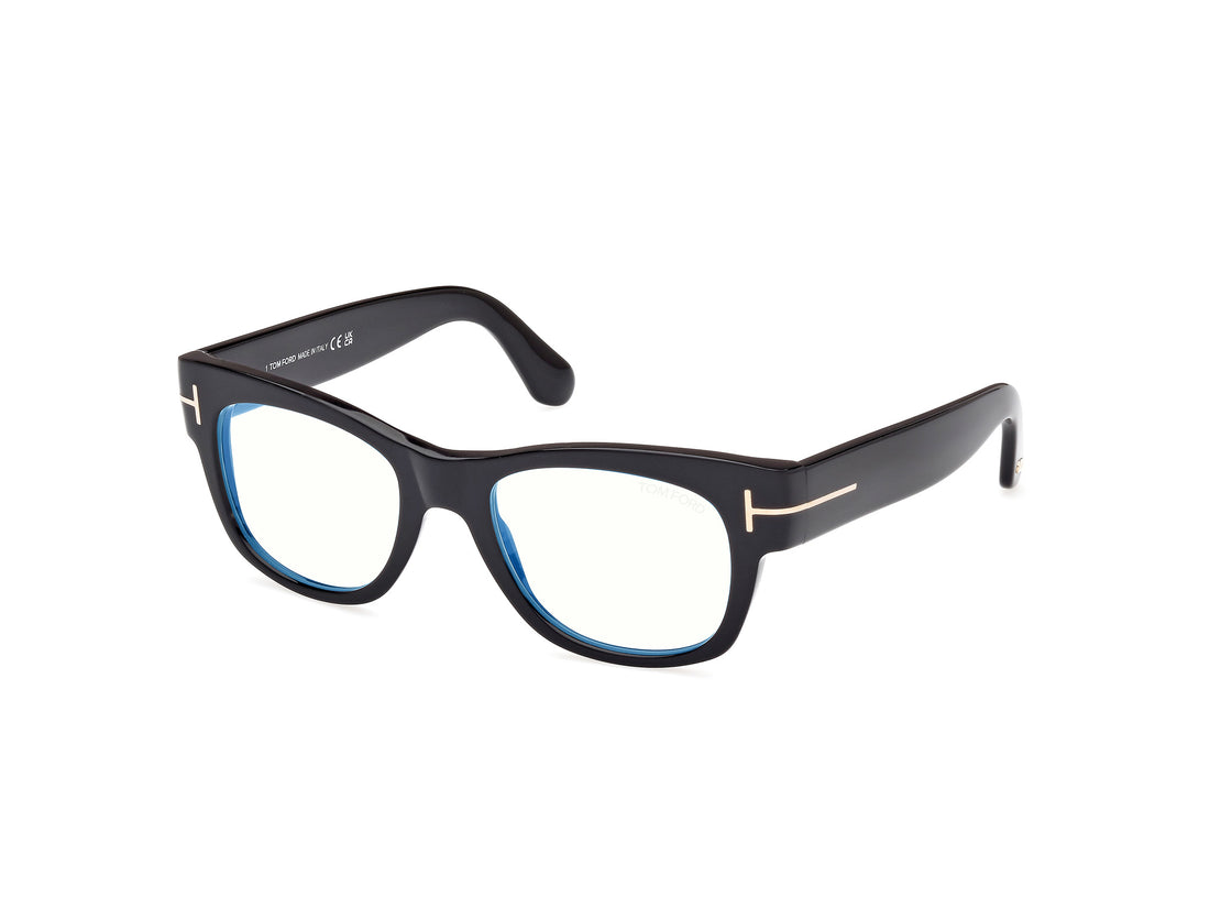 Gafas graduadas tom ford ft5040-b 001 negro rectangular masculino talla 52mm - Vista principal